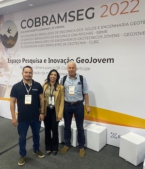Participação da Geoprojetos na COBRAMSEG 2022
