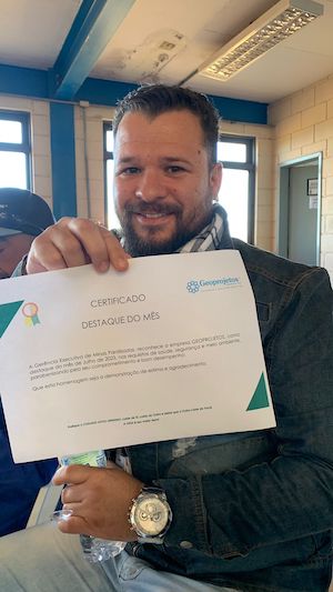 Geoprojetos é destaque do mês em QSMS pela Vale