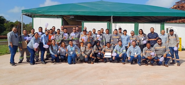 Equipe Geoprojetos Pará realiza primeiro Paradão de Segurança