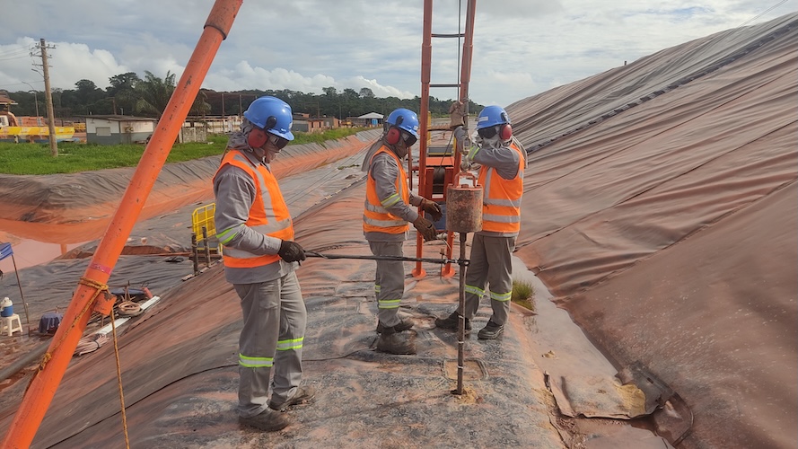 Automação dos depósitos de rejeitos da Hydro Alunorte